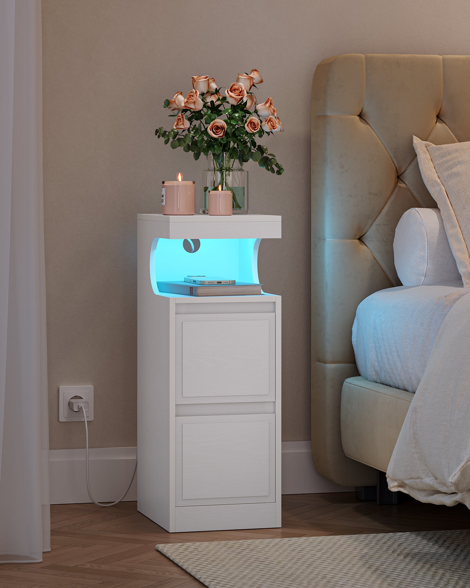 hzuaneri-bedroom-ns39213x-nachttisch-wei-2er-set-led image 3