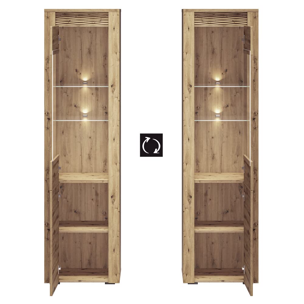 lomadox-wohnzimmer-sideboard-vitrinen-set-artisan-eiche-mit-led image 8