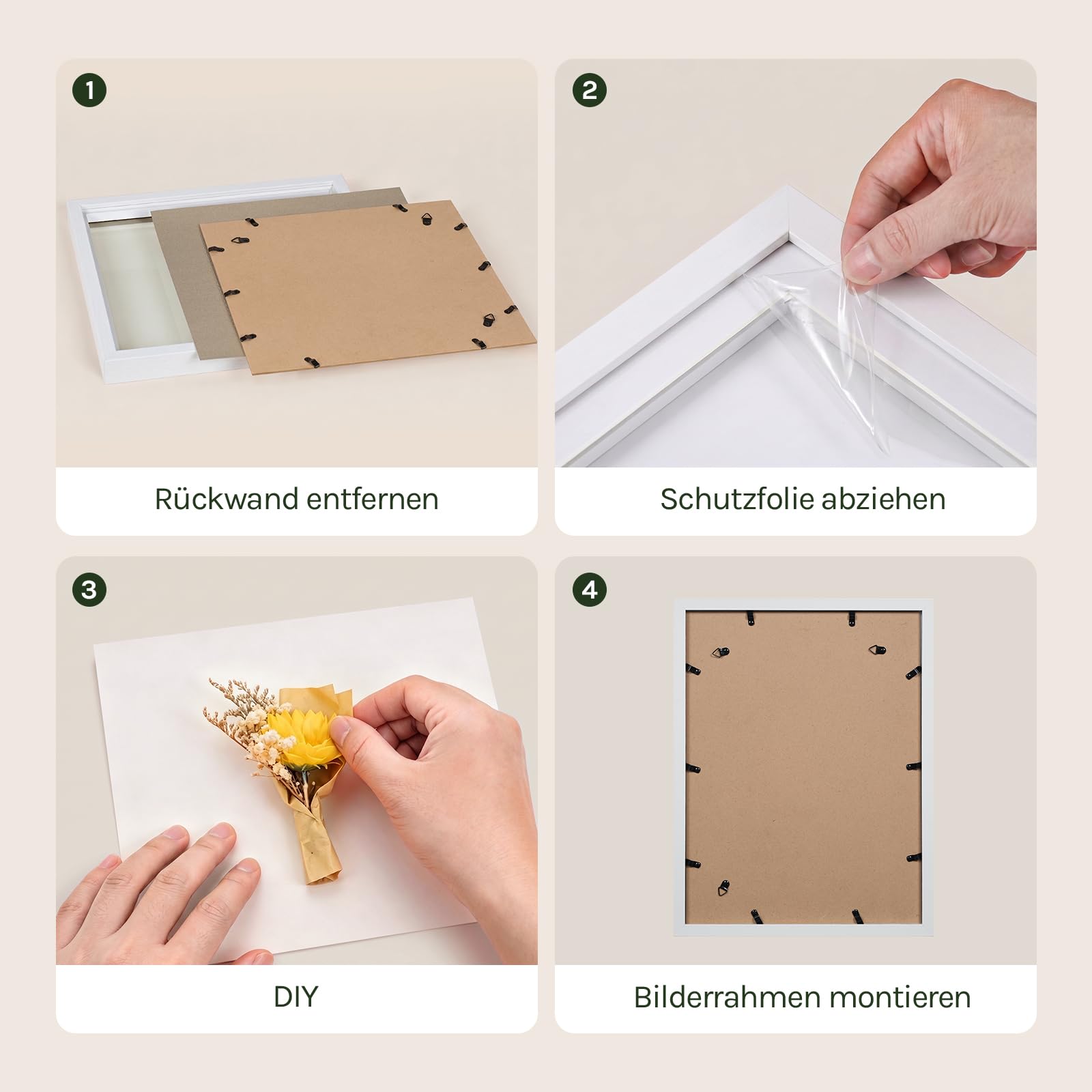 eugad-30x40-bilderrahmen-weiss-zum-bef-llen-1-5-cm-tief image 4
