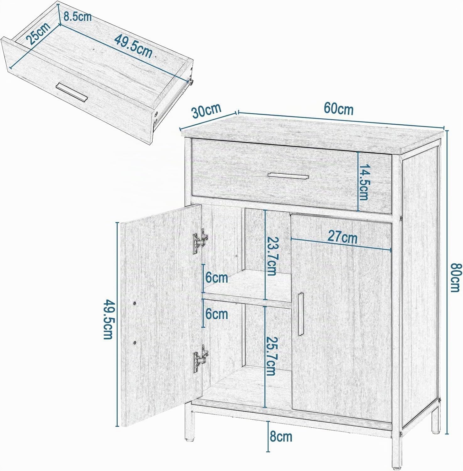 eugad-badm-bel-set-eiche-badschrank-mit-spiegel-schublade image 3