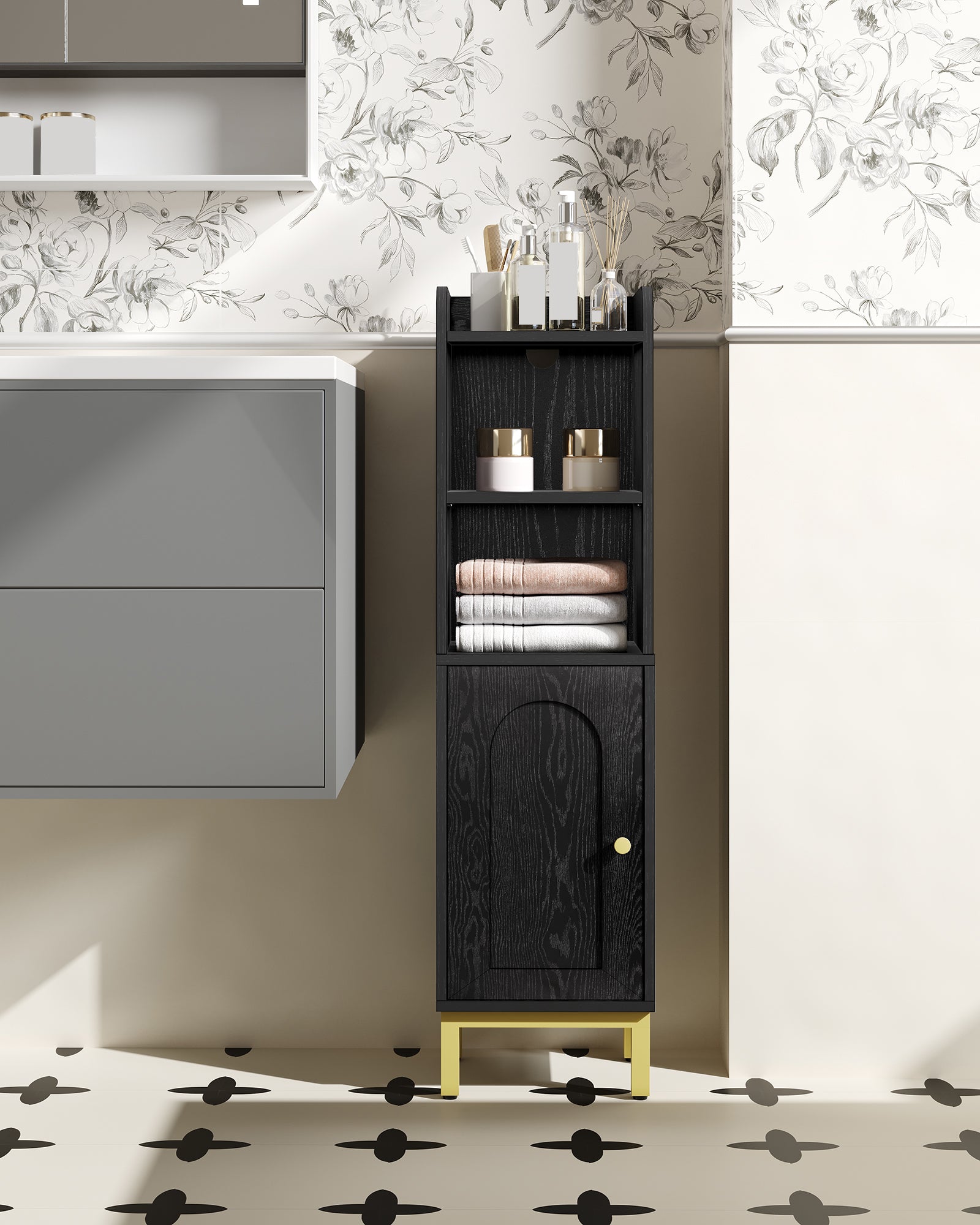 hzuaneri-bathroom-badschrank-schwarz-schmal-20x25x90-cm image 3