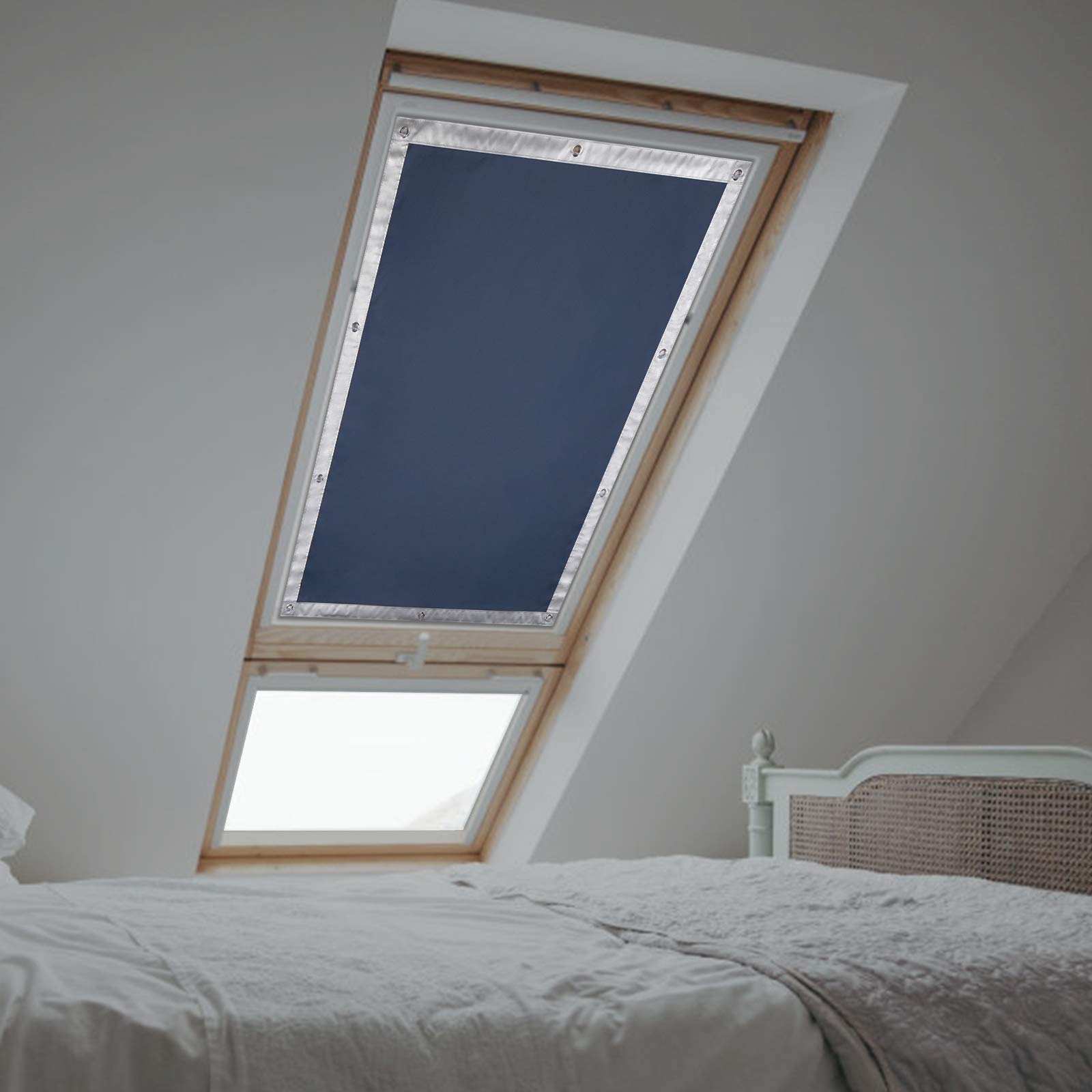 eugad-dachfenster-rollo-76x115cm-blau-verdunkelung-ohne-bohren image 6