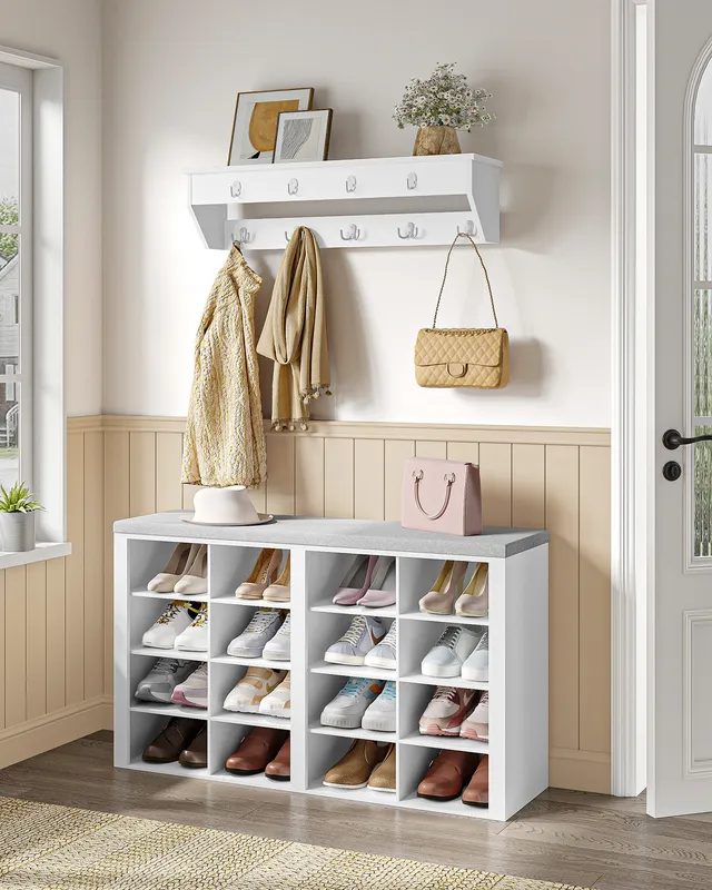 hzuaneri-living-room-ht56603gy-garderobe-mit-schuhbank-wei-grau image 1