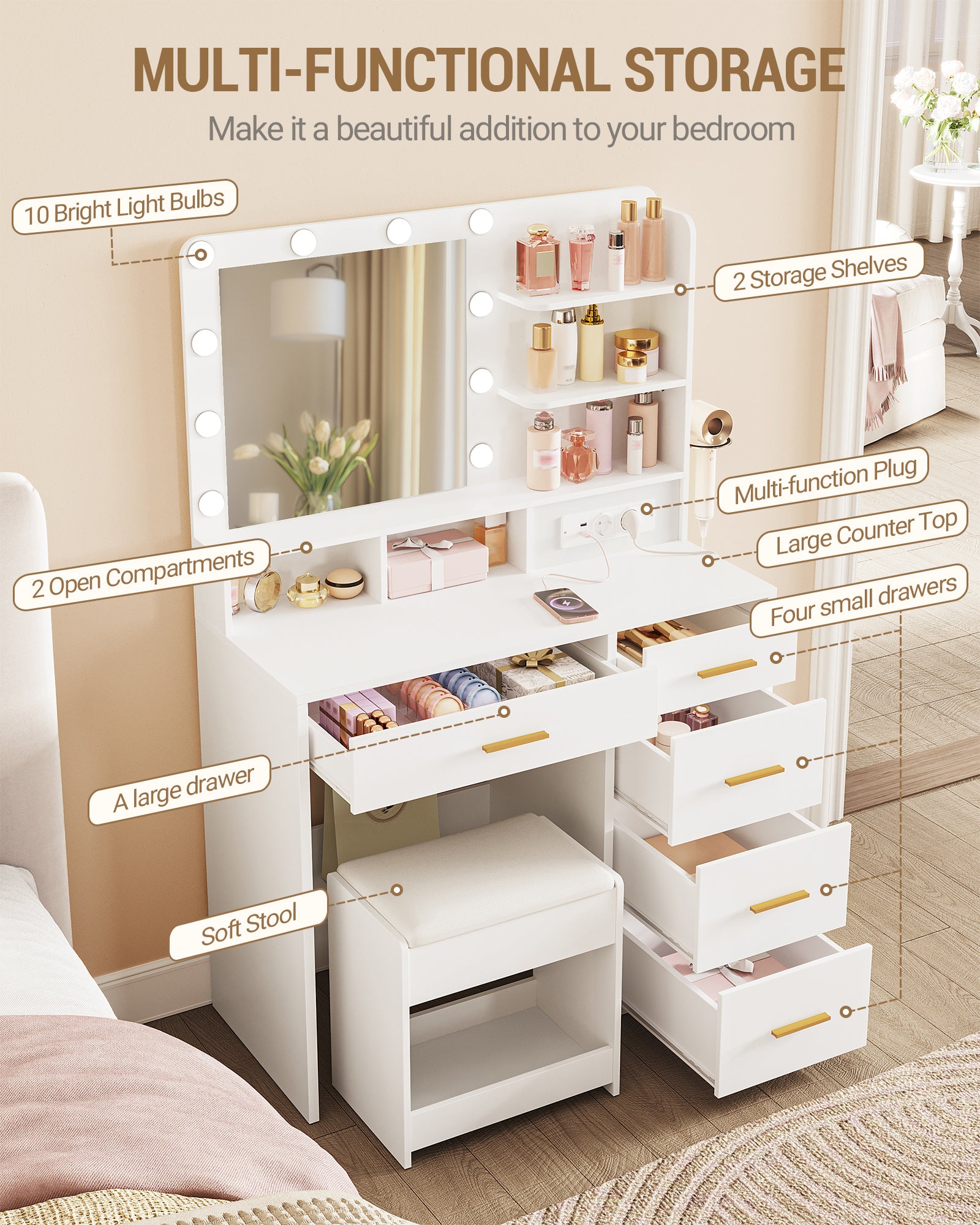 hzuaneri-dt39003x-schminktisch-wei-90-cm-mit-led image 5