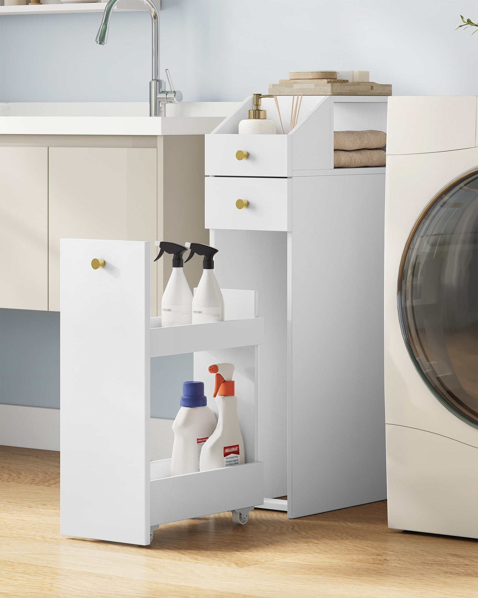 hzuaneri-bathroom-badschrank-schmal-wei-40x20x80-bc22003x-rollen image 8