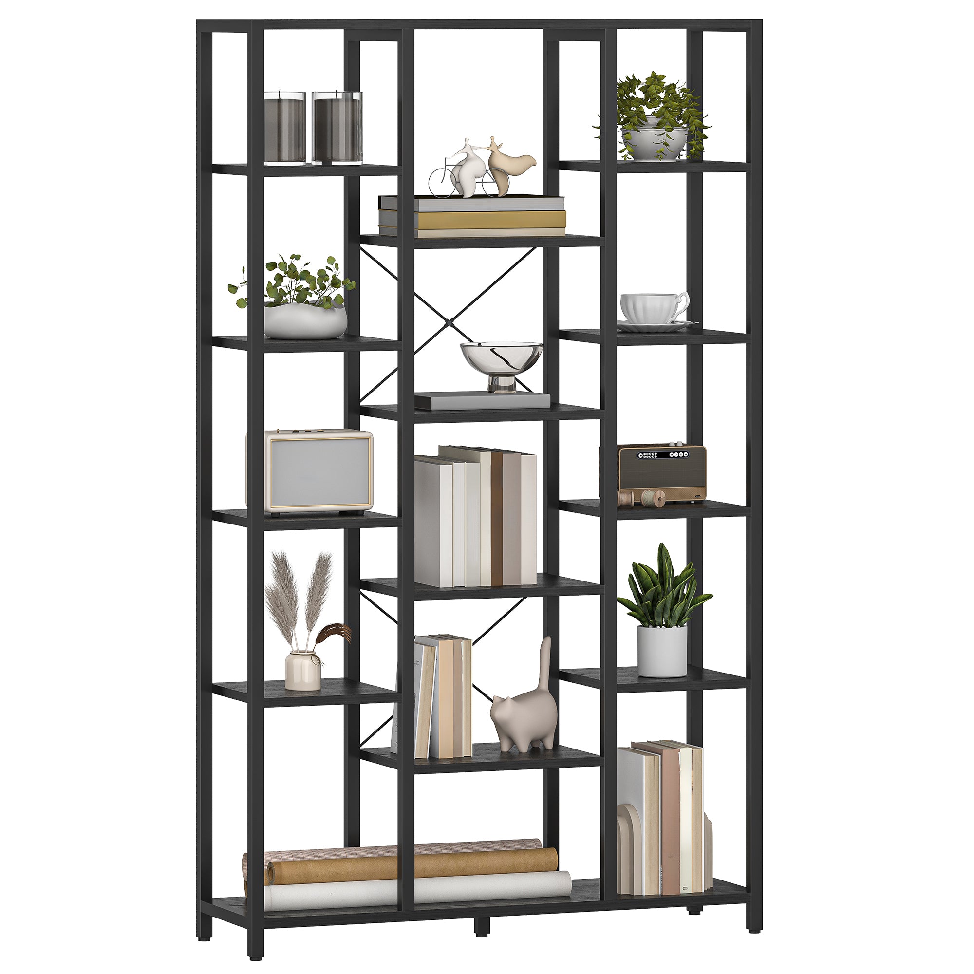 hzuaneri-living-room-b-cherregal-bc15004b-schwarz-holz-100-cm image 4