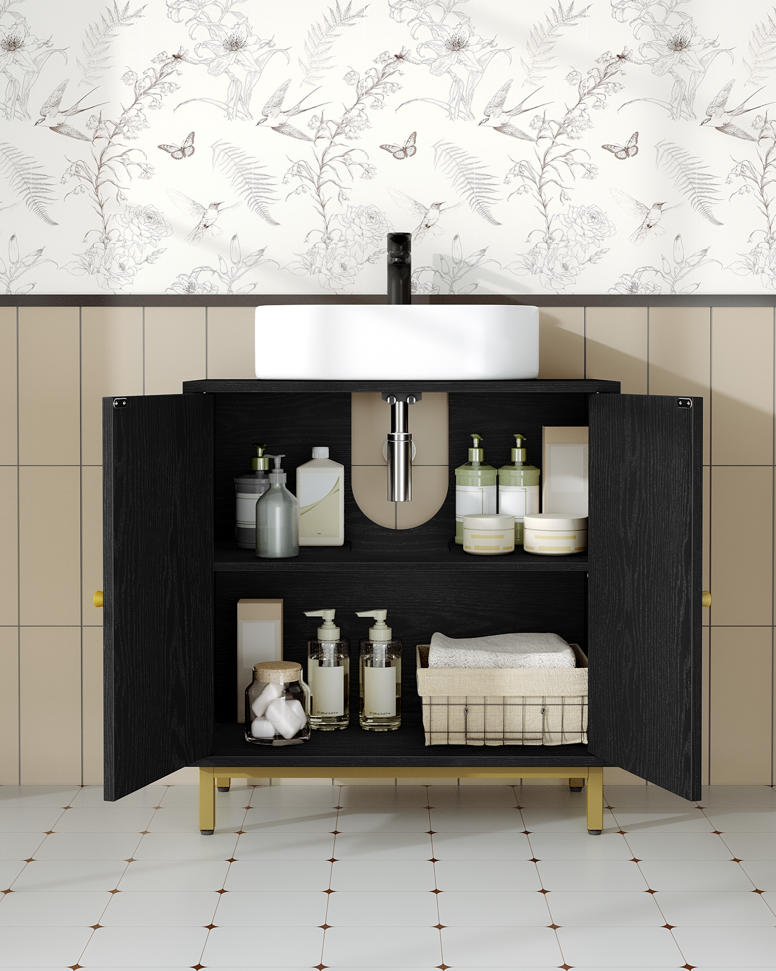 hzuaneri-bathroom-bc19104g-waschtischunterschrank-helle-eiche-60cm image 5