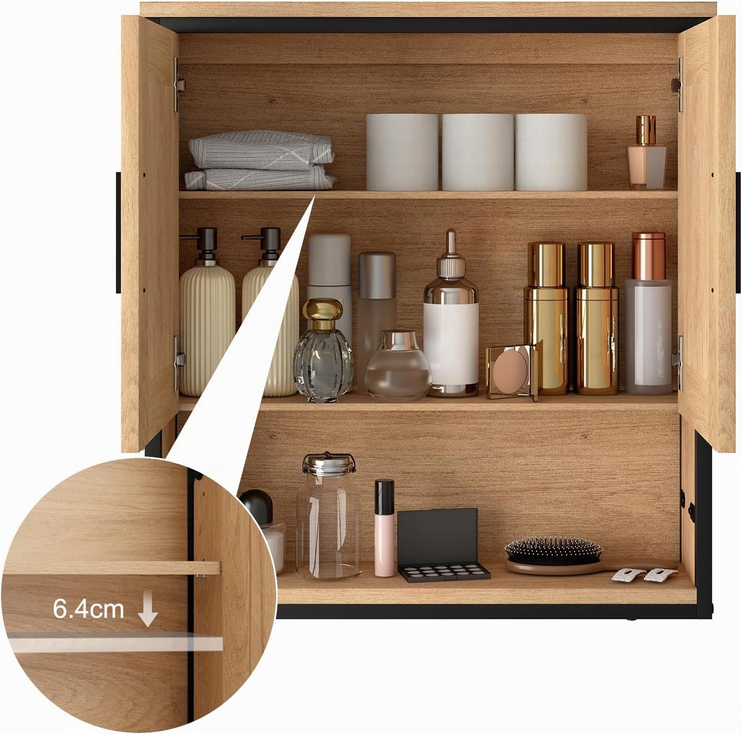 eugad-badm-bel-spiegelschrank-56x60-holzoptik-mit-spiegel image 3