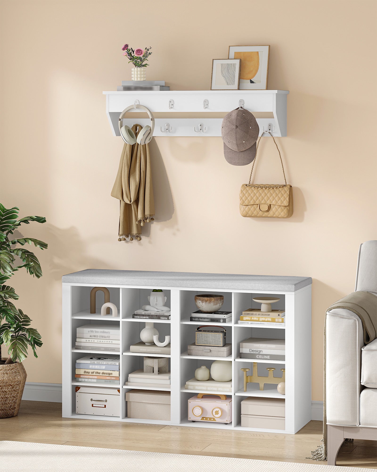 hzuaneri-living-room-ht56603gy-garderobe-mit-schuhbank-wei-grau image 6