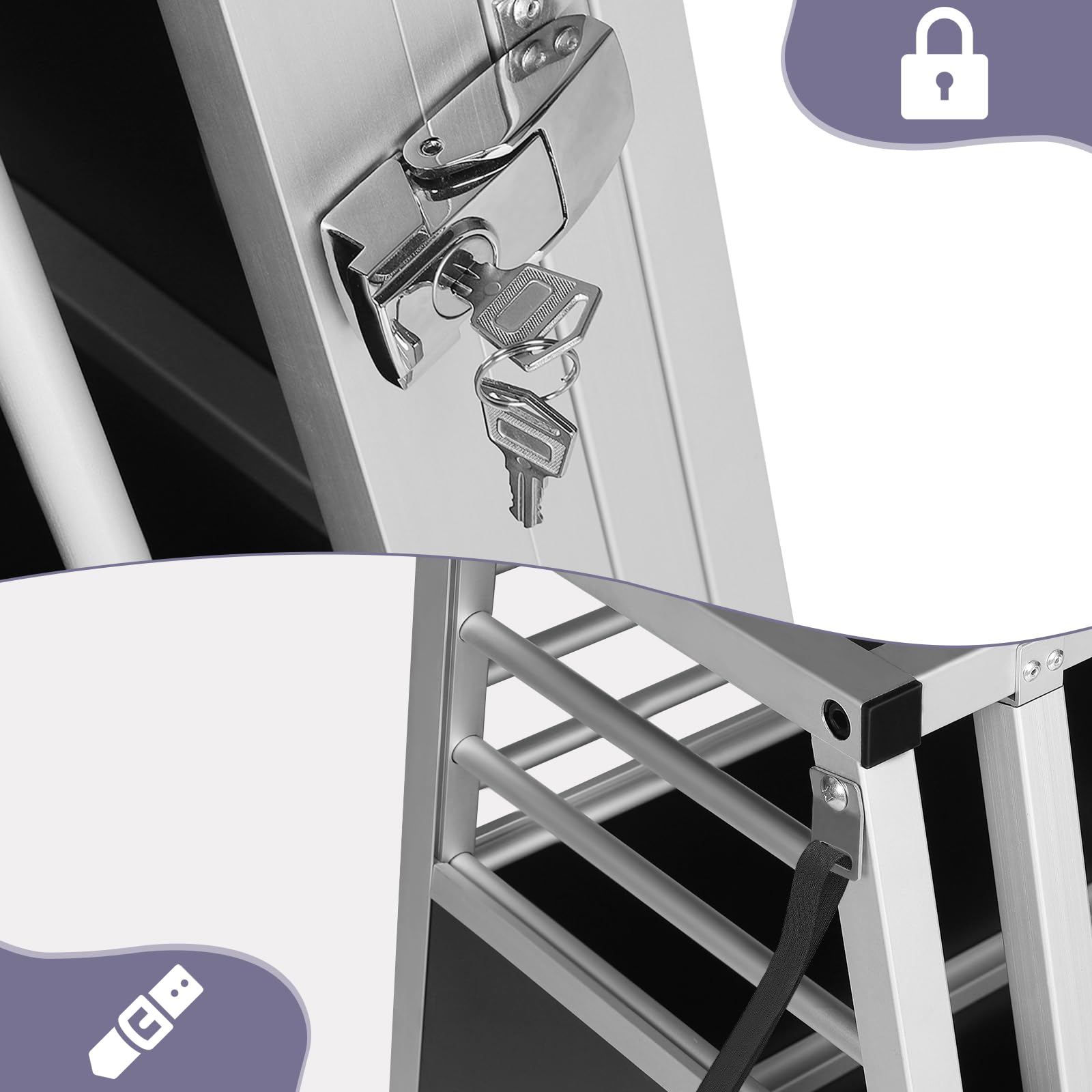 eugad-haustierbedarf-hundebox-auto-alu-92x65x66-kofferraum image 7