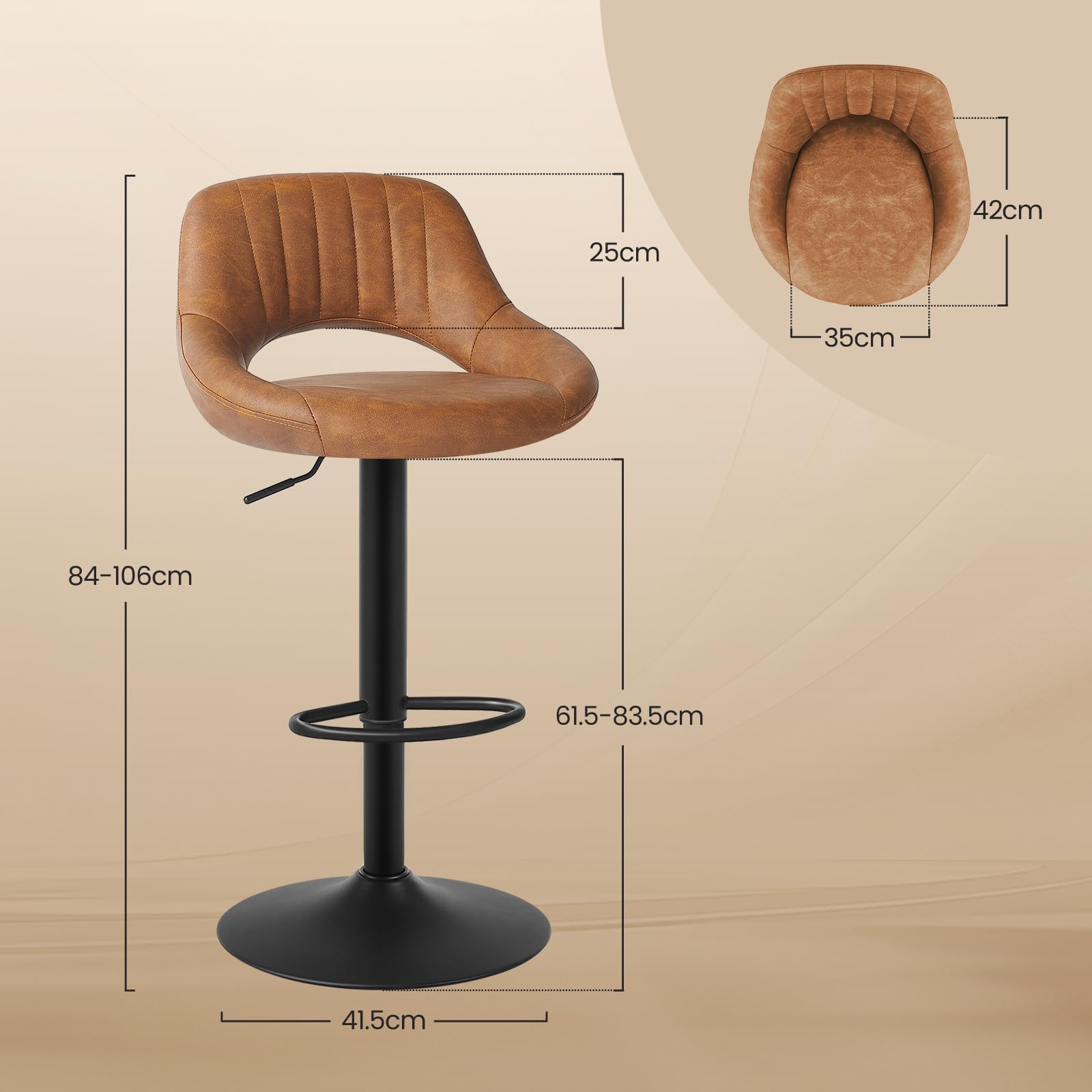 eugad-hocker-st-hle-barhocker-braun-2er-set-0667by-2-leder image 3