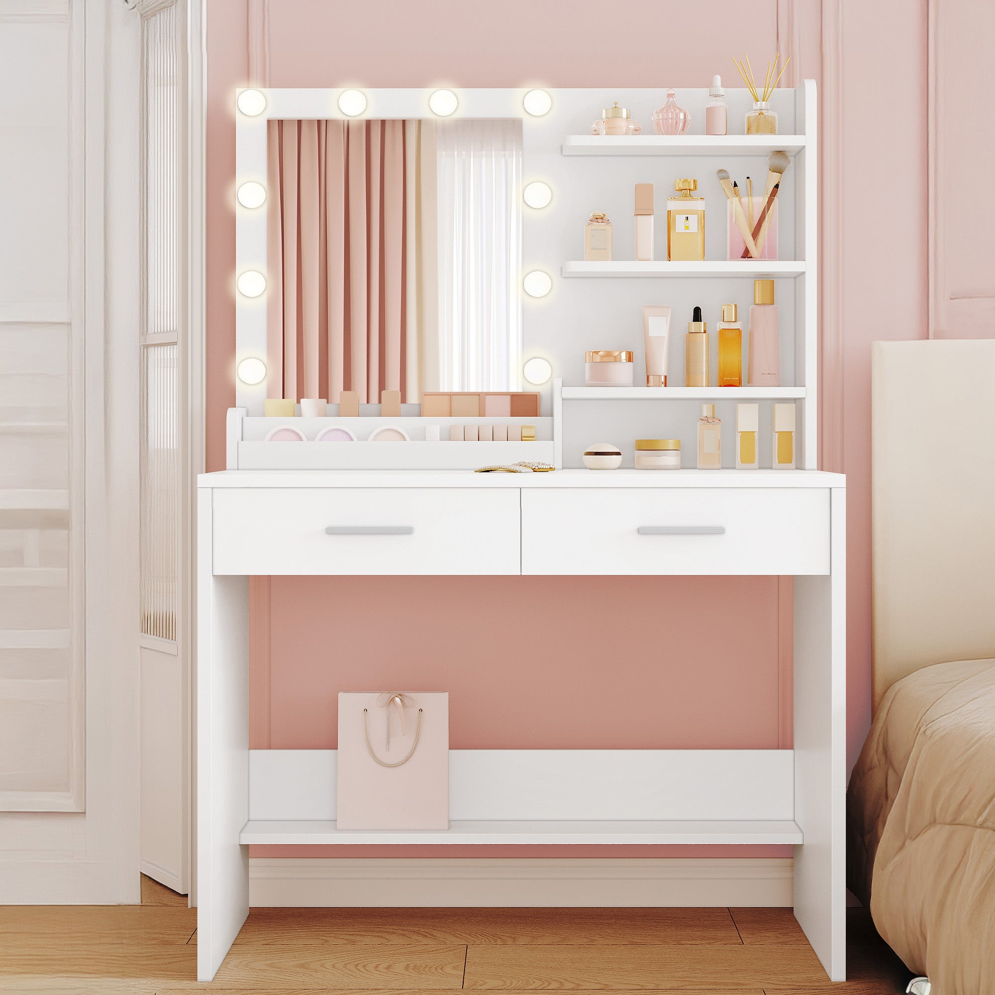 hzuaneri-bedroom-dt42703x-schminktisch-wei-mit-led-spiegel image 3