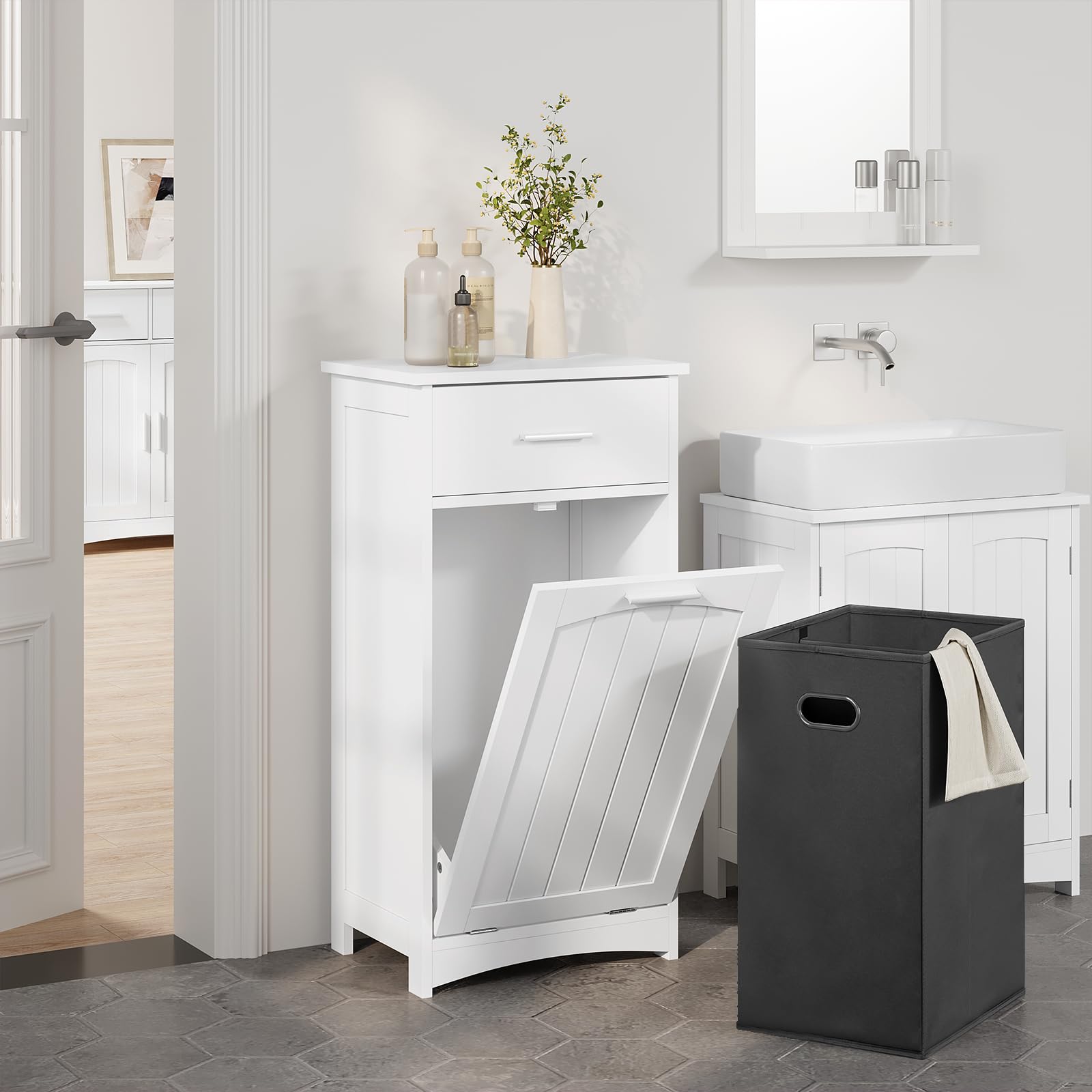 eugad-badezimmerschrank-mit-w-schekorb-wei-42x82x30-cm image 7