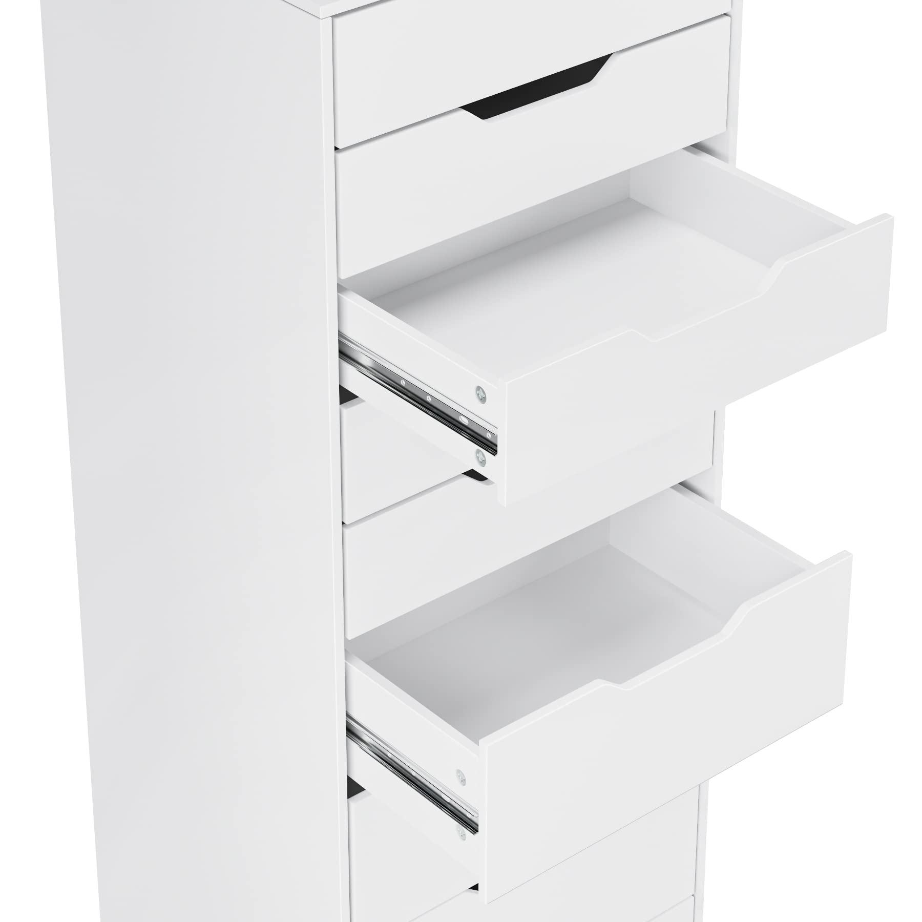 forehill-kommode-wei-9-schubladen-124-cm-schmal-45x40 image 7