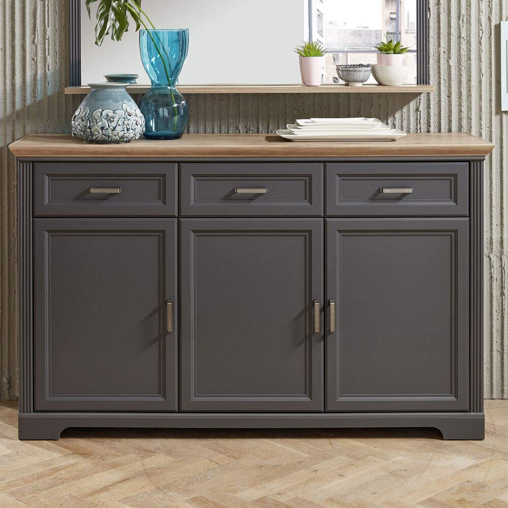 lomadox-buffet-esszimmerschrank-graphit-166-cm-mit-led image 2