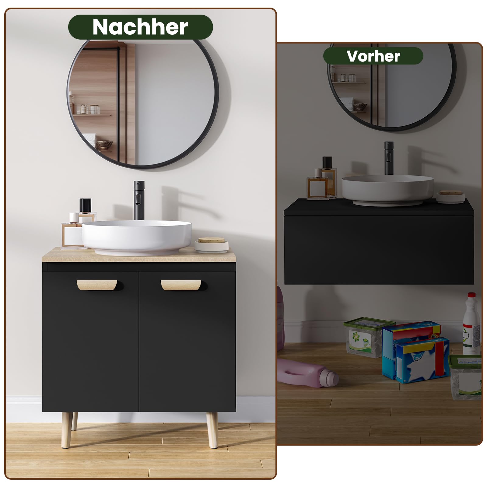 eugad-aufbewahrung-waschbeckenunterschrank-60cm-schwarz-natur-2-t-ren image 4