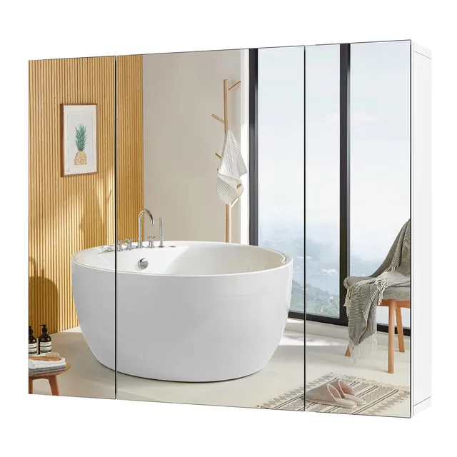 forehill-bathroom-vanity-spiegelschrank-wei-70x15x60cm image 1