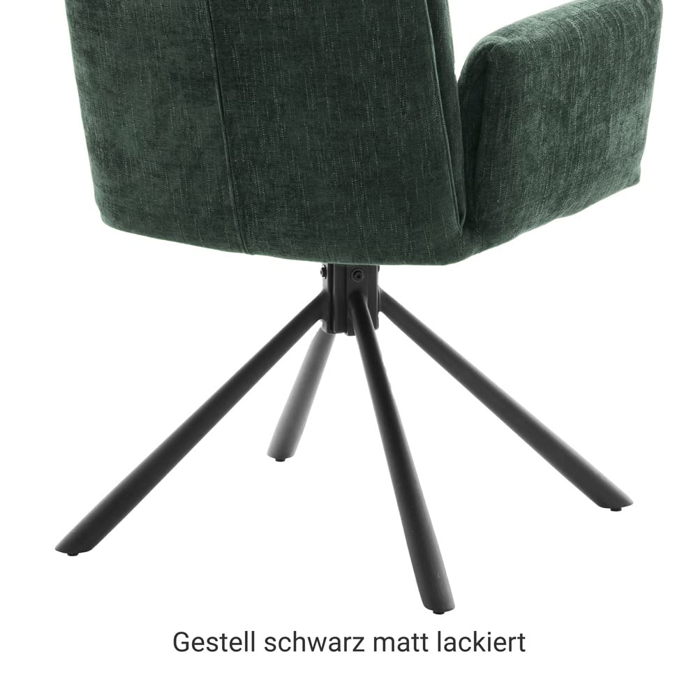 lomadox-esszimmer-armlehnenst-hle-2er-set-olive-drehbar image 7