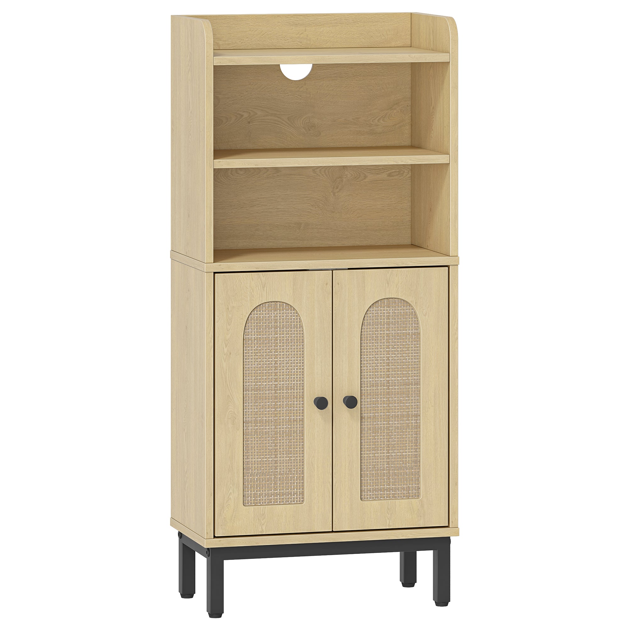 hzuaneri-bathroom-badschrank-bc48202b-gelb-18x37x83-verstellbar image 1
