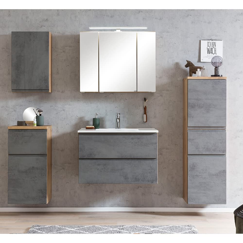 lomadox-badezimmer-unterschrank-40cm-wotan-eiche-beton-grifflos image 6