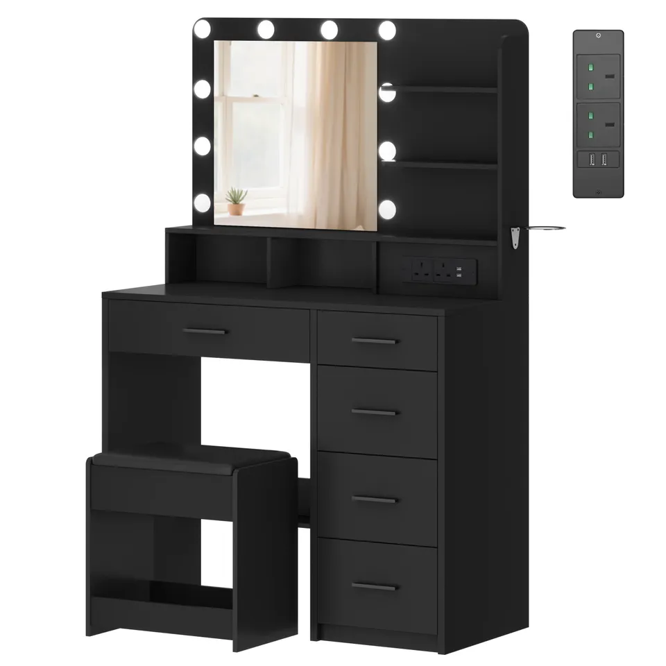hzuaneri-dt39006x-schminktisch-helle-eiche-mit-led image 1