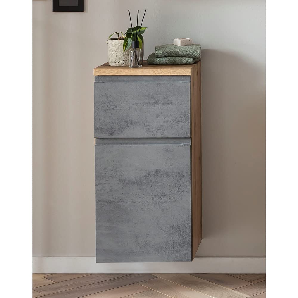 lomadox-badezimmer-unterschrank-40cm-wotan-eiche-beton-grifflos image 4