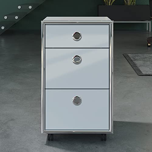 lomadox-b-ro-inverness-19-rollcontainer-hellgrau-hochglanz image 5