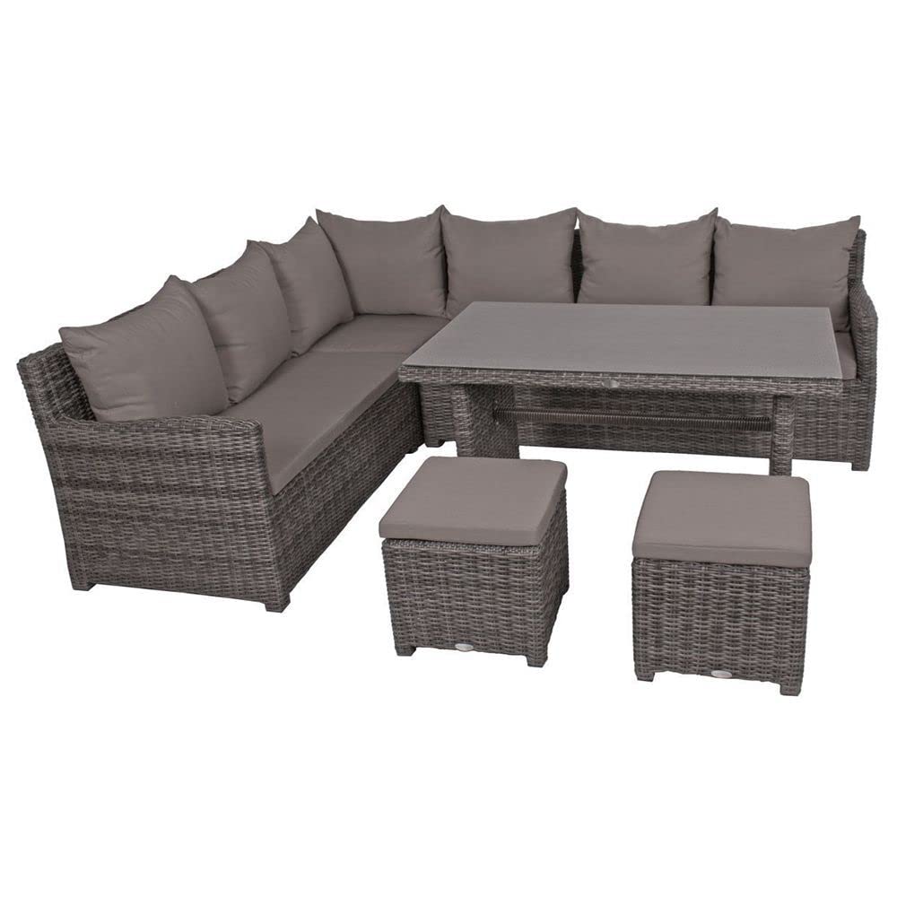 lomadox-garten-sitzgruppe-rattan-grau-mit-kissen image 1