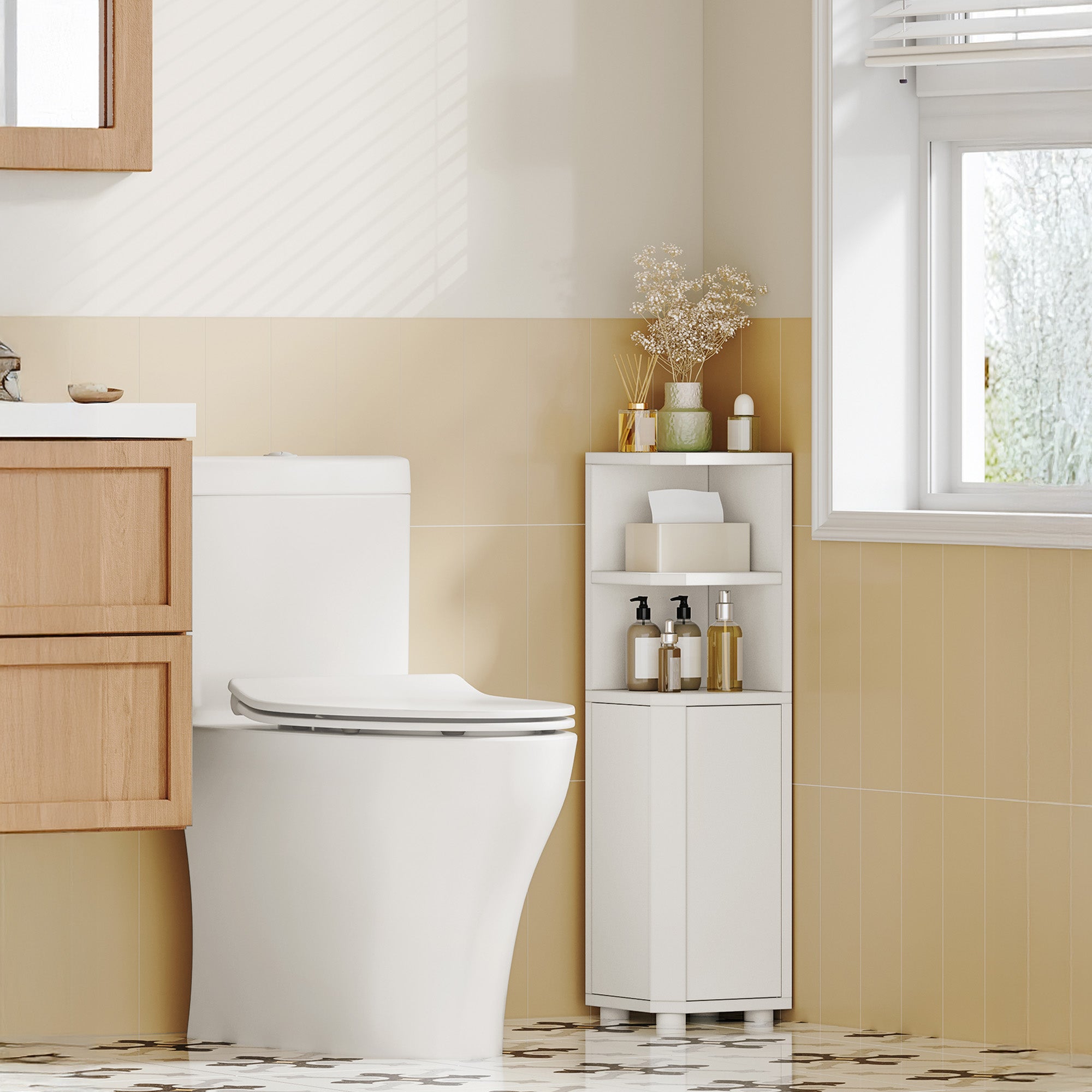 hzuaneri-bathroom-badschrank-wei-eck-20x20x79-cm image 3