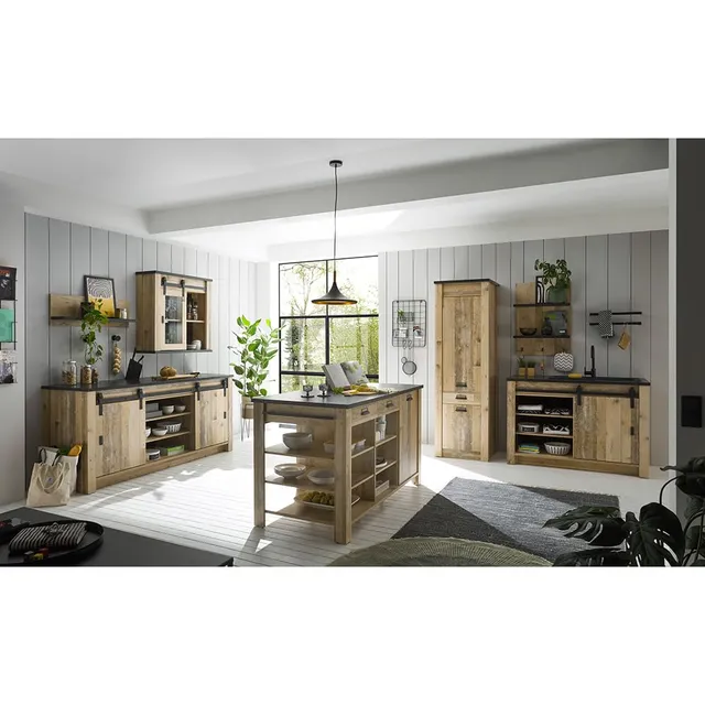 lomadox-k-che-komplettset-insel-sp-ltisch-old-style-softclose image 1
