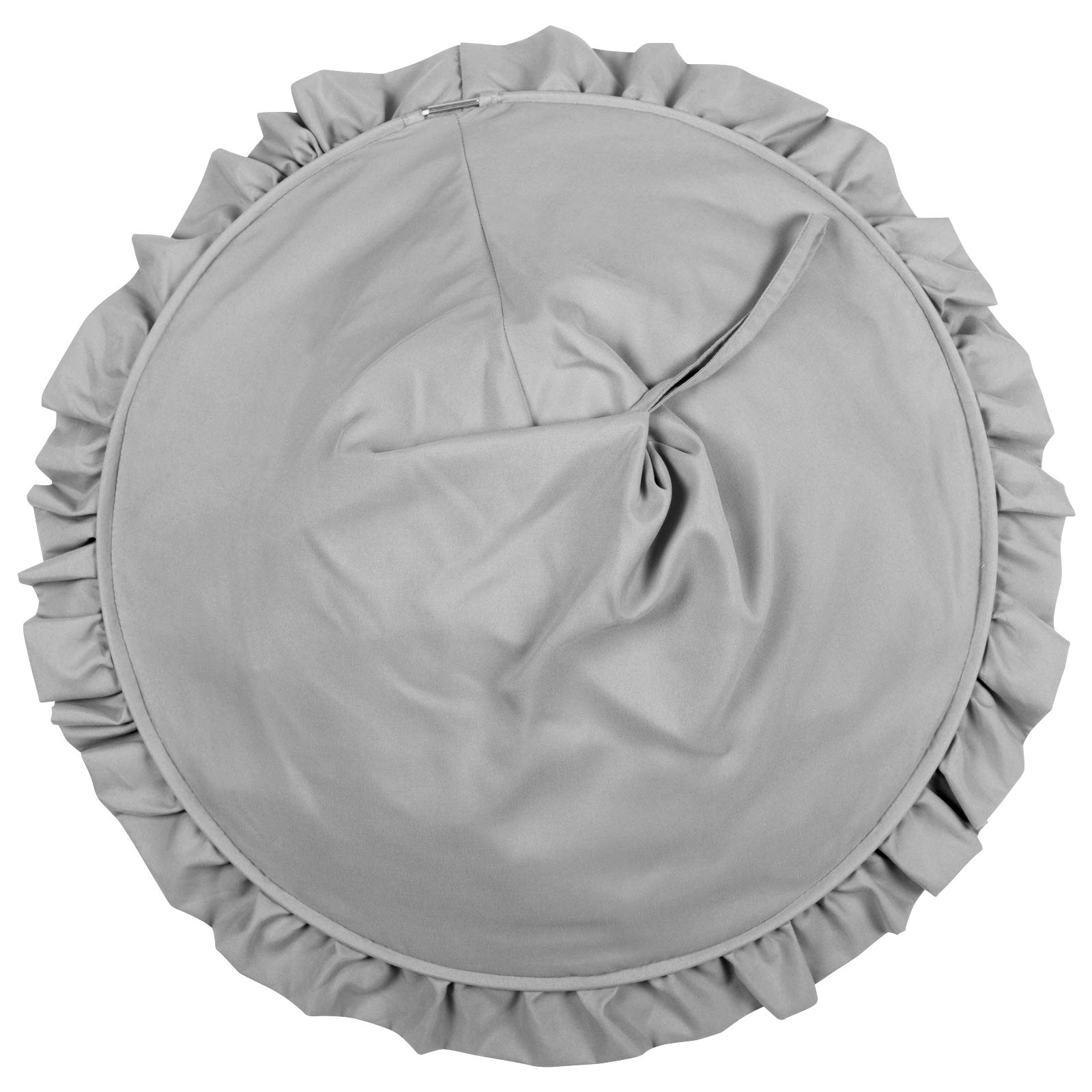 eugad-wohnaccessoires-betthimmel-baldachin-grau-230cm-polyester image 7