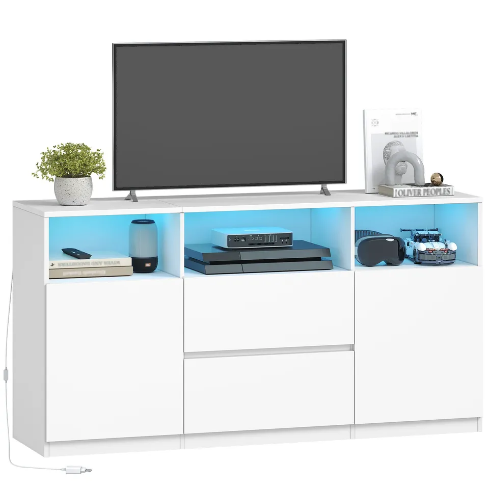 hzuaneri-tv17003x-tv-schrank-wei-led-147-cm-65-zoll image 1