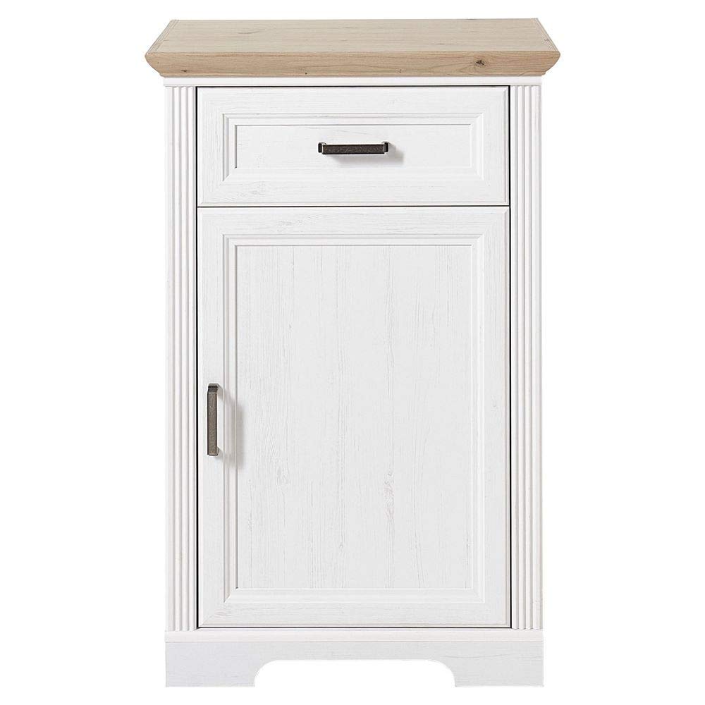 lomadox-flur-schuhschrank-pinie-wei-artisan-eiche-65-cm image 4