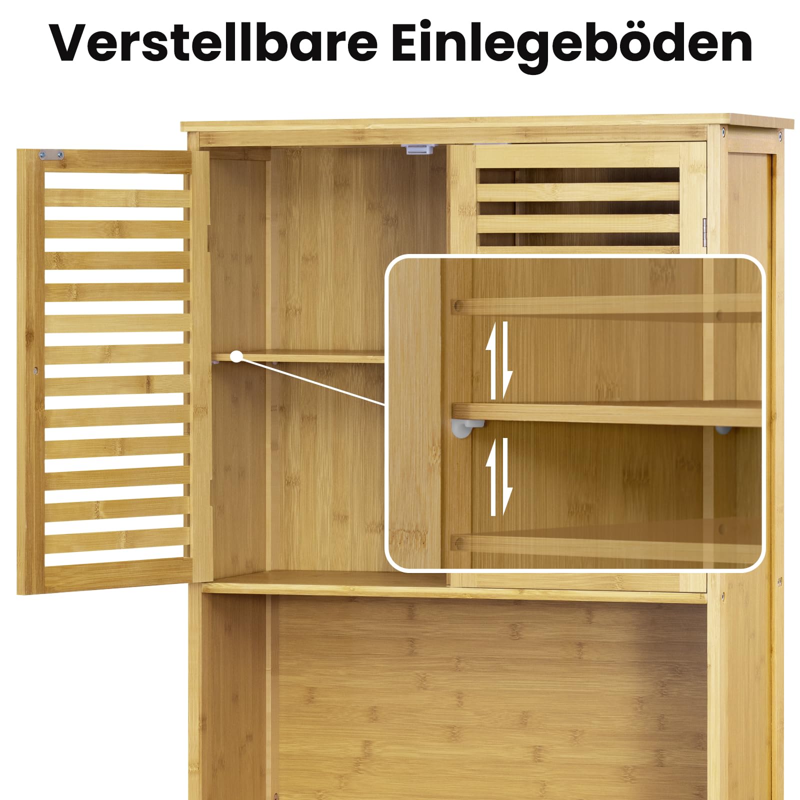 eugad-waschmaschinenschrank-bambus-66x175x25-cm-2-t-ren image 7