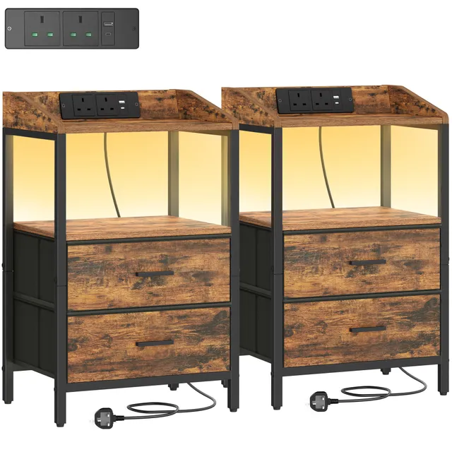 hzuaneri-bedroom-ns36201b-nachttisch-2er-set-braun-led image 1