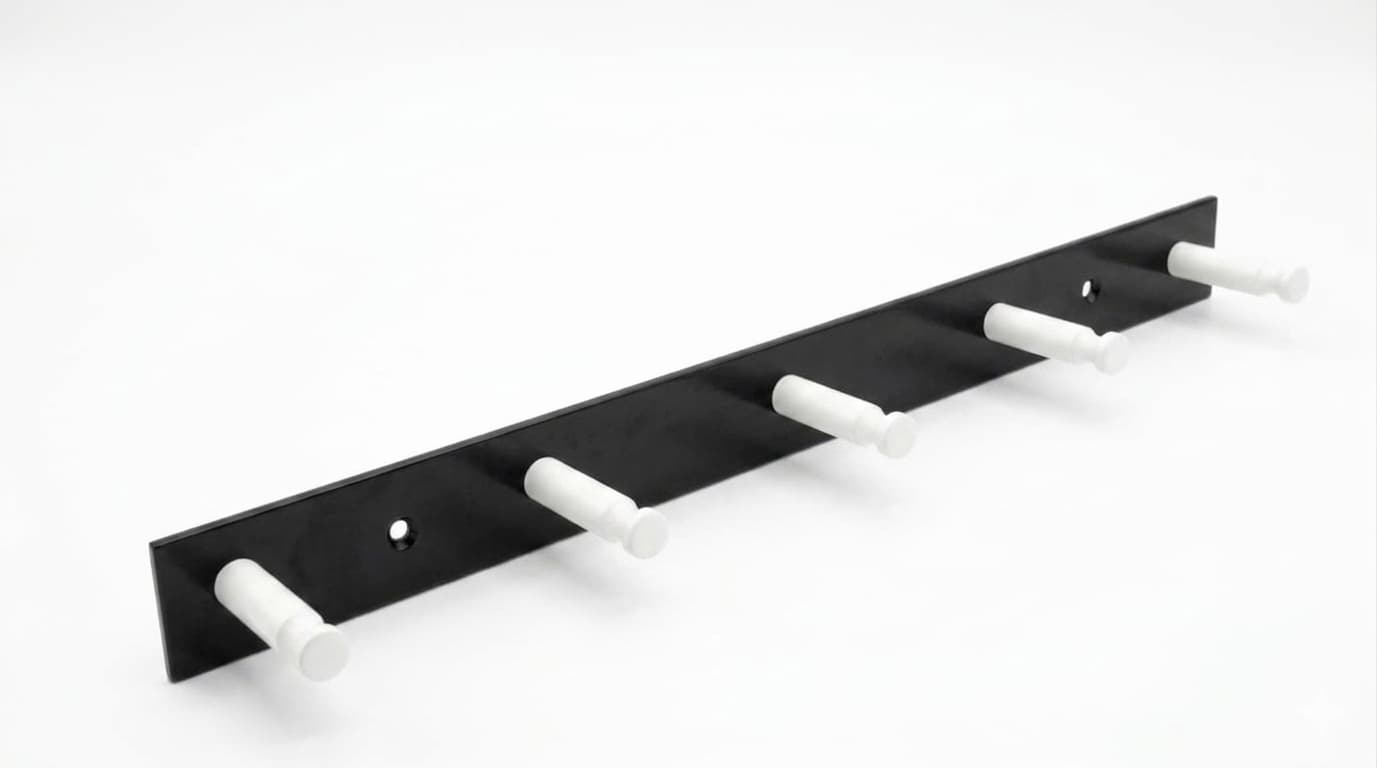 j-rgen-schwerter-haken-mehr-garderobenleiste-4-schwarze-haken-alu image 3