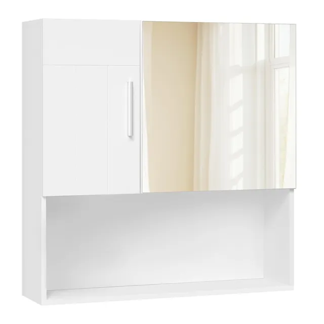 eugad-spiegelschrank-wei-54x55x15cm-mit-5-f-chern image 1