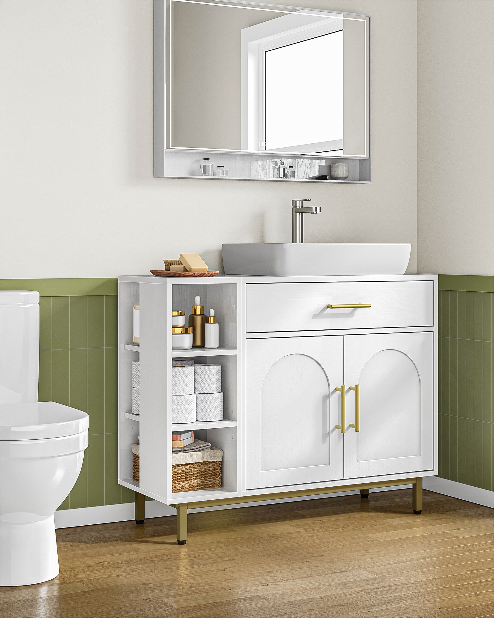 hzuaneri-bathroom-waschbeckenunterschrank-bc28813g-wei-holz image 3