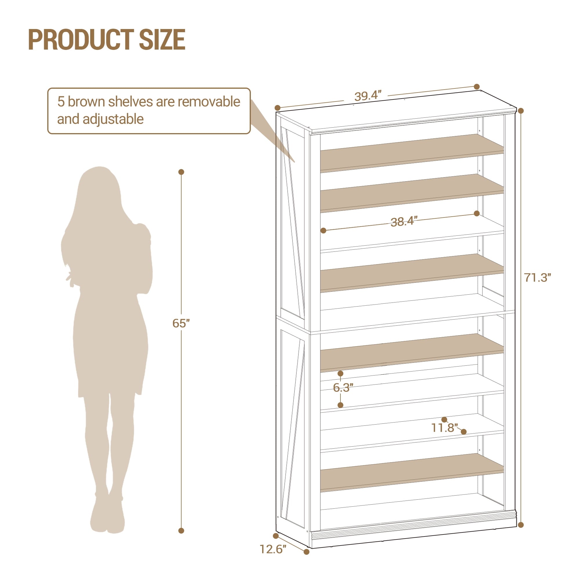 hzuaneri-living-room-schuhschrank-wei-10-f-cher-50-paar image 2