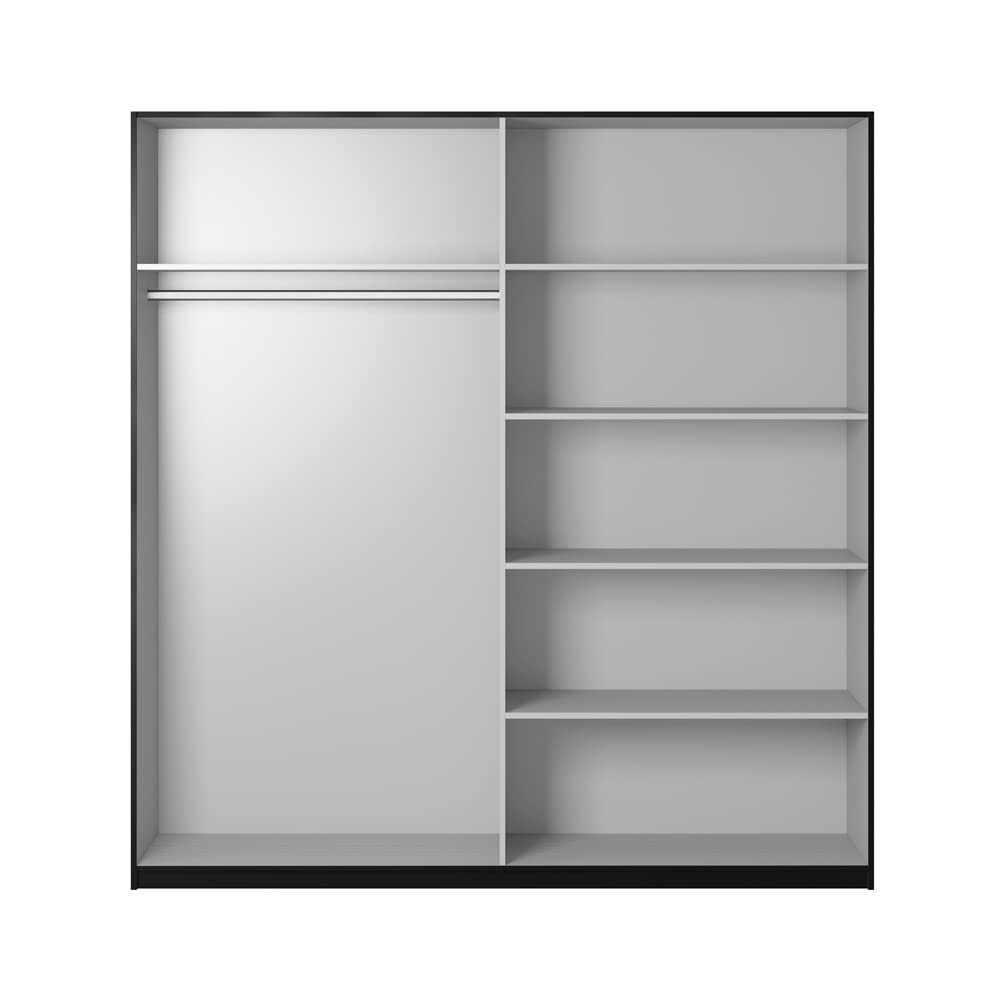 lomadox-schlafen-kleiderschrank-180-cm-schwarz-spiegel image 3