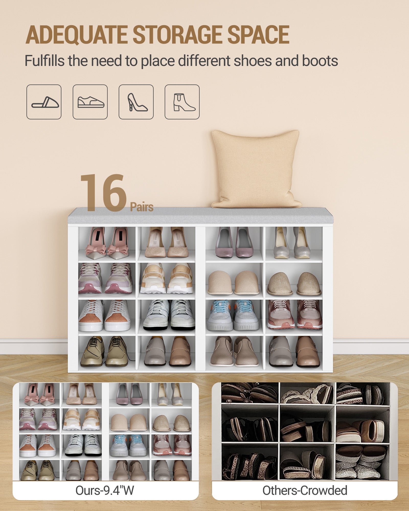 hzuaneri-living-room-ht56603gy-garderobe-mit-schuhbank-wei-grau image 8