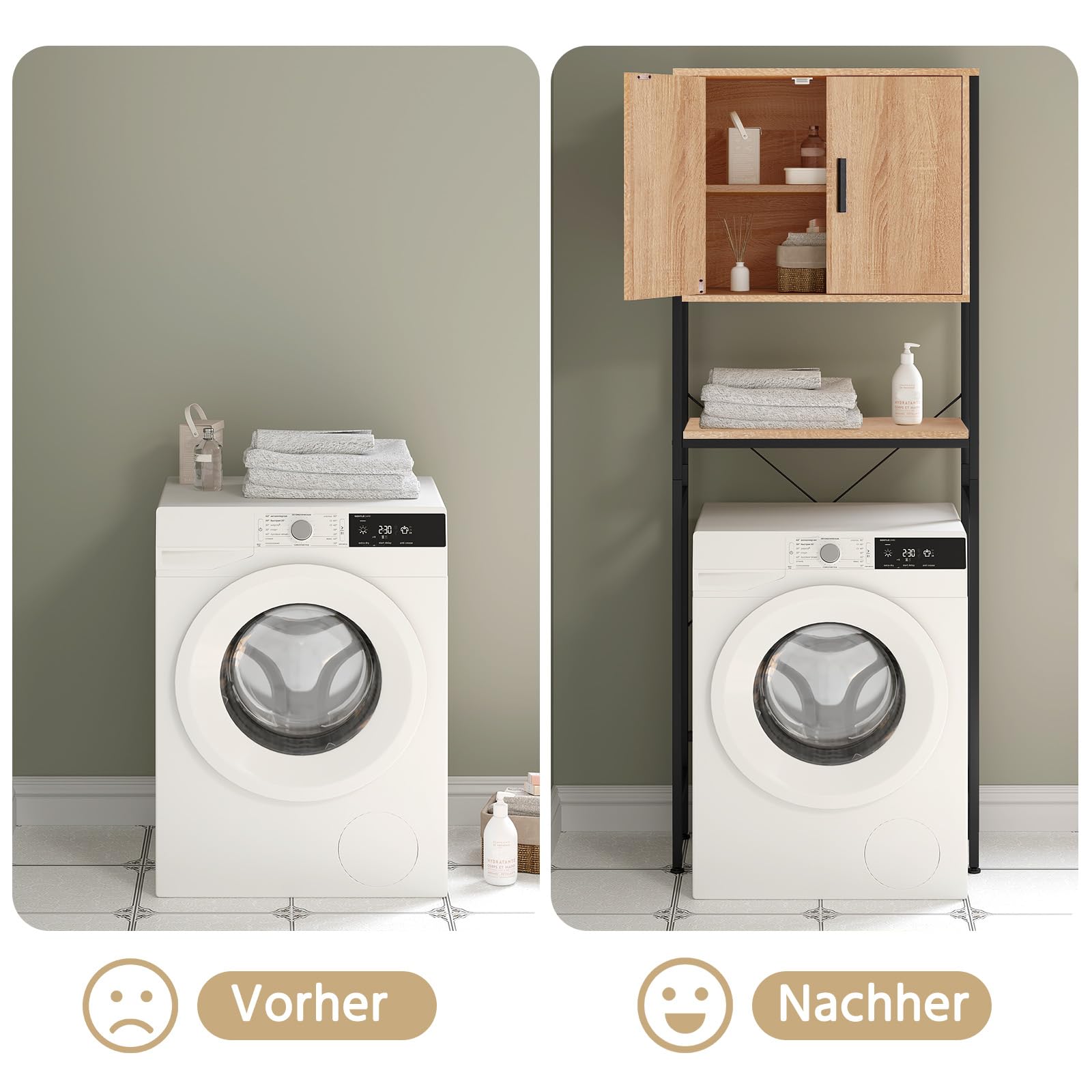 eugad-waschmaschinenschrank-eiche-64-5x170x27cm-mit-t-r image 4