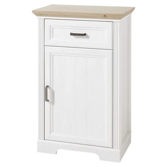 lomadox-flur-schuhschrank-pinie-wei-artisan-eiche-65-cm image 1