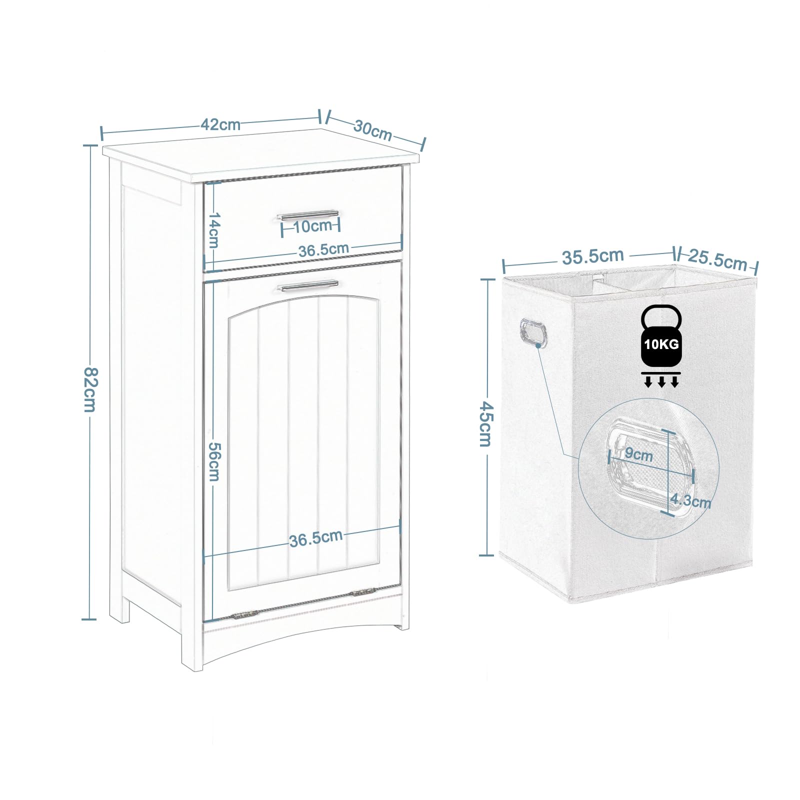 eugad-badezimmerschrank-mit-w-schekorb-wei-42x82x30-cm image 3