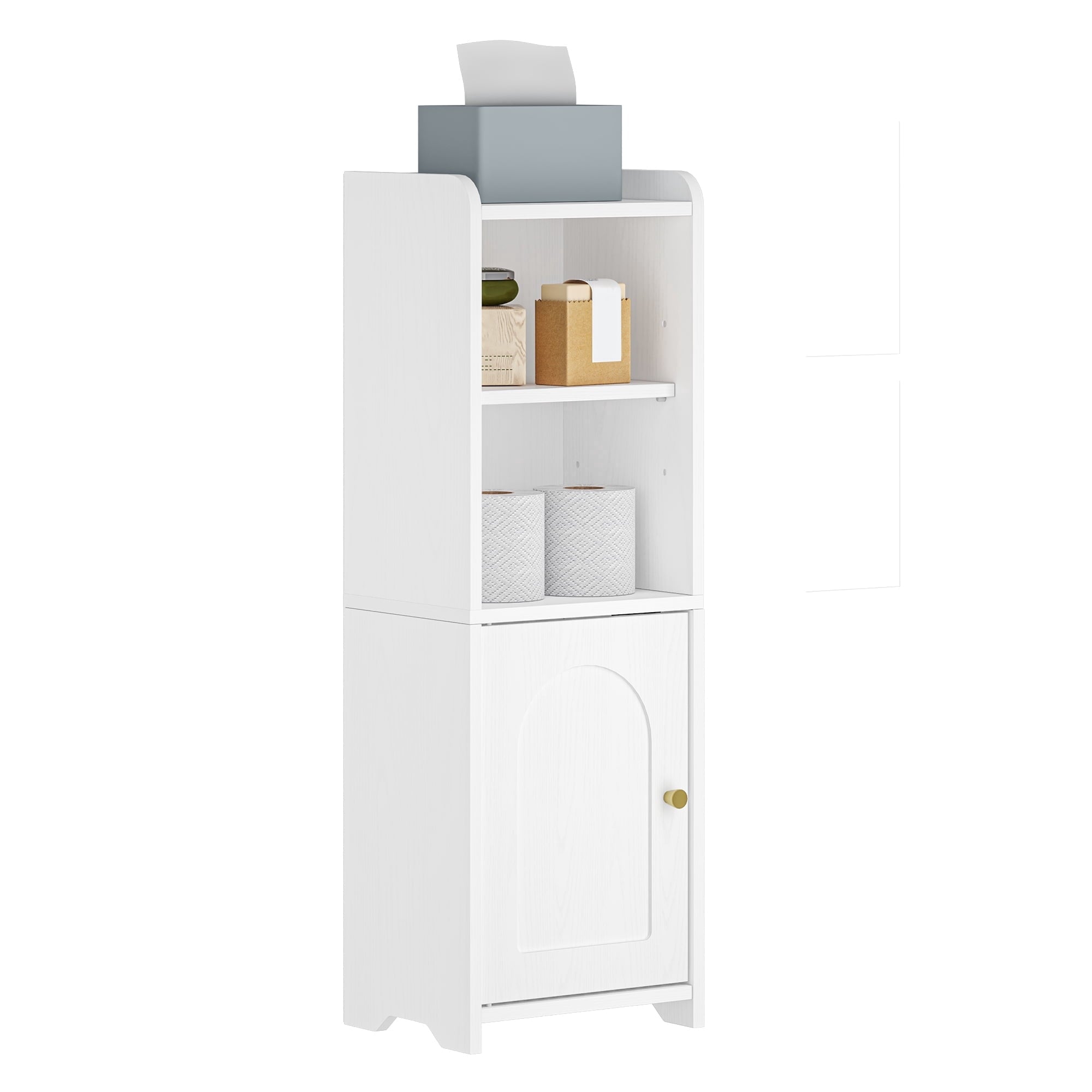hzuaneri-badschrank-wei-eckschrank-boden-75cm-mit-t-r image 1