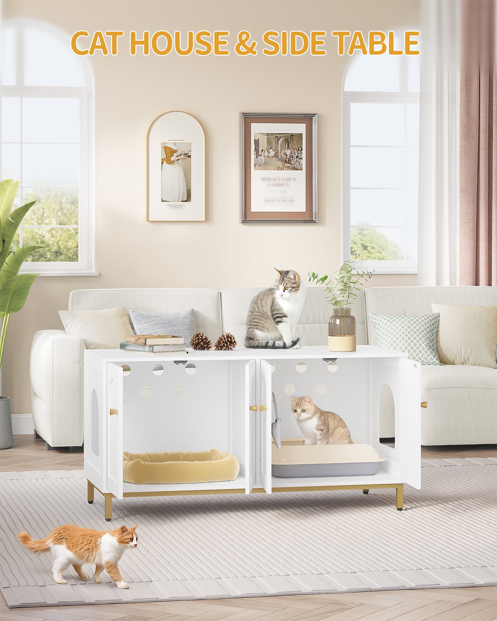 hzuaneri-pet-cb82313a-katzenschrank-wei-gold-119cm-2-katzen image 4