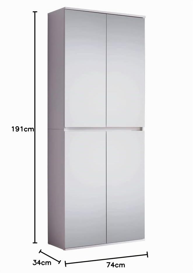 lomadox-flur-garderobenschrank-wei-spiegel-74x191x34-cm image 7