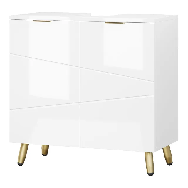 eugad-aufbewahrung-waschbeckenunterschrank-wei-hochglanz-60x60x30 image 1