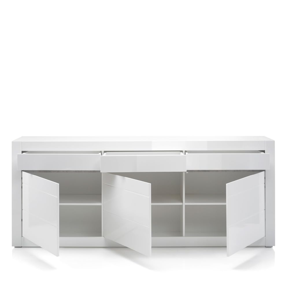 lomadox-wohnzimmer-wohnwand-set-wei-hochglanz-mit-led image 4