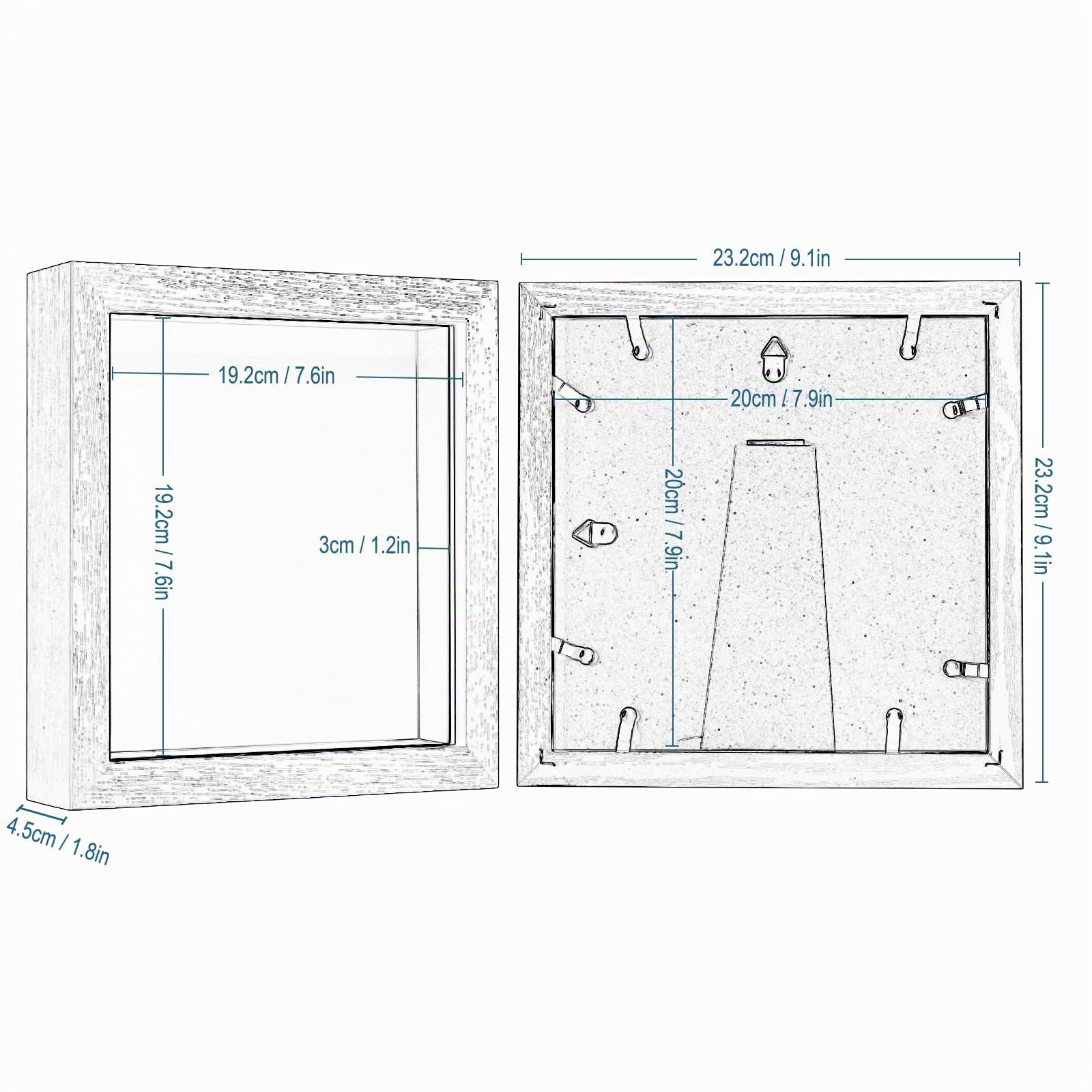 eugad-bilderrahmen-20x20-schwarz-3d-3cm-tief image 4